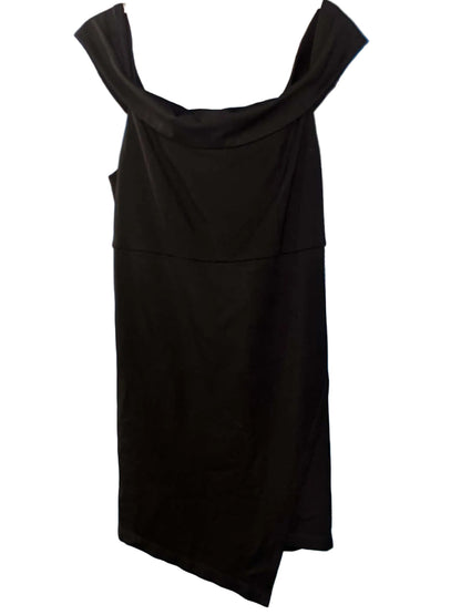 Torrid Black Off-the-Shoulder Bodycon Dress – Size 18